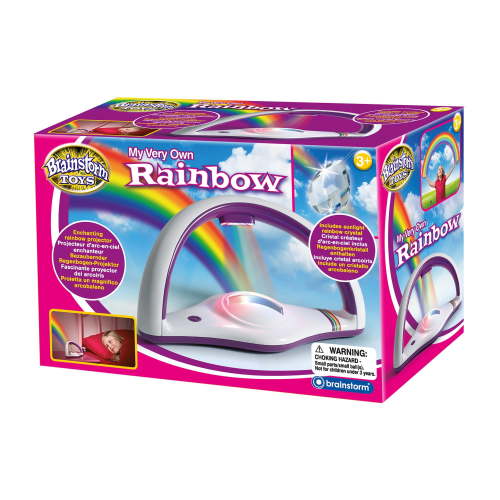 Brainstorm Toy My Very Own Rainbow - Enchanting Rainbow Projector Includes Rainbow Crystal