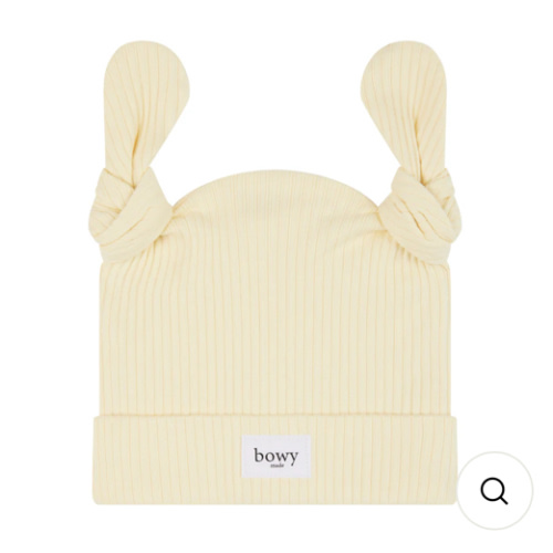 Double Knot Beanie - Lemon
