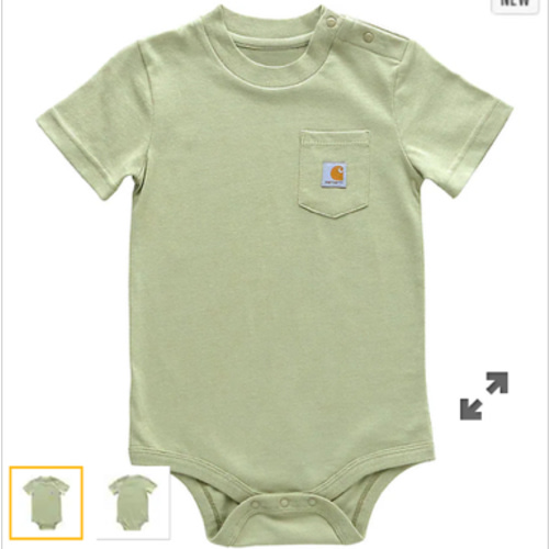 Kids' Short Sleeve Pocket Bodysuit (Infant) | Rit Dye Collection & Kit | Carhartt