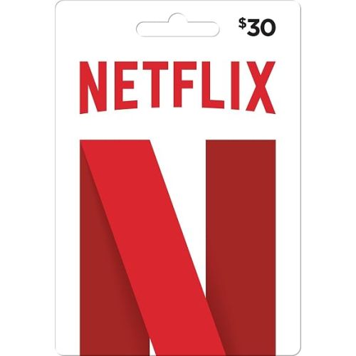 Netflix Physical Gift Card - $30