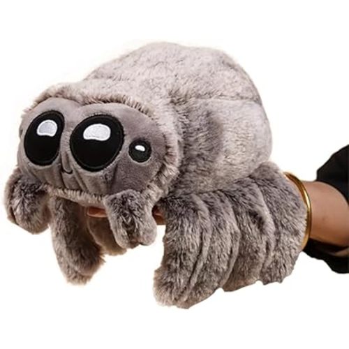 Spider Plush Toy 9 inches - This Cute Spider Plush Animal Toy, is Perfect for Birthday Gifts, Halloween, and Valentine's Day Alone!