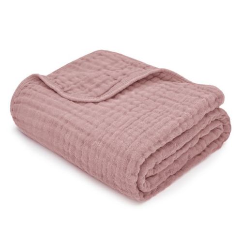 Baby Muslin Blanket, Large 40" X 40" By Comfy Cubs