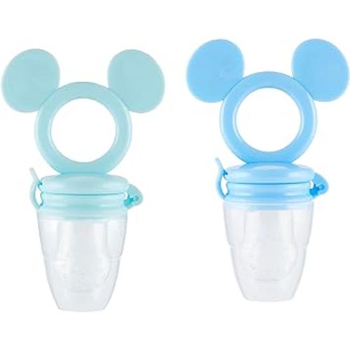 Disney Mickey and Minnie Teether with Fruit Feeder - Safe and Durable Design for Soothing Your Baby's Teething Pains