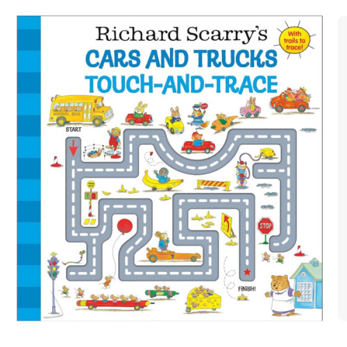 Richard Scarry's Cars and Trucks Touch-and-Trace