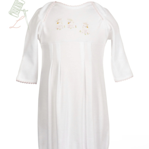 Lambikins Daygown- Pink