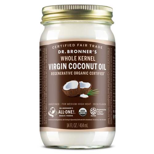 Organic Whole Kernel Virgin Coconut Oil | Dr. Bronner's
