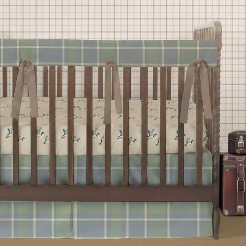 Crib Bedding Set | Field Club Plaid