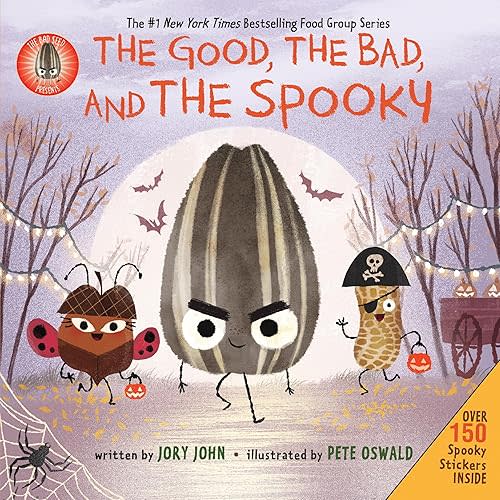 The Bad Seed Presents: The Good, the Bad, and the Spooky: Over 150 Spooky Stickers Inside. A Halloween Book for Kids (The Food Group) Hardcover – Sticker Book, July 27, 2021