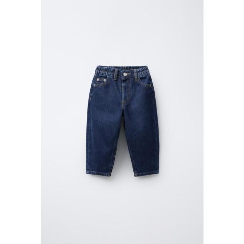 BAGGY DENIM PANTS - Indigo | ZARA United States