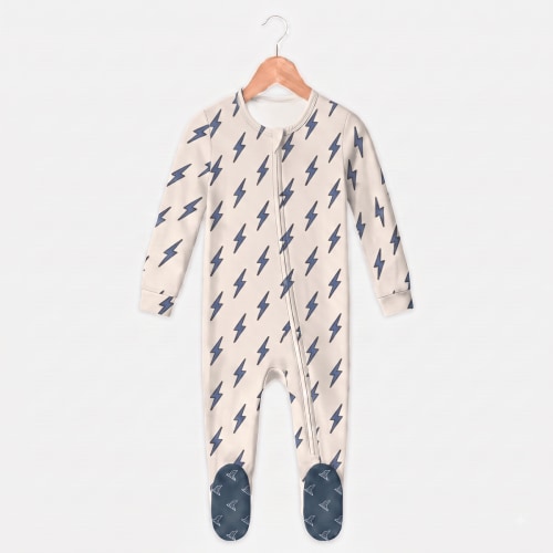 Zip-up Footie - Striker