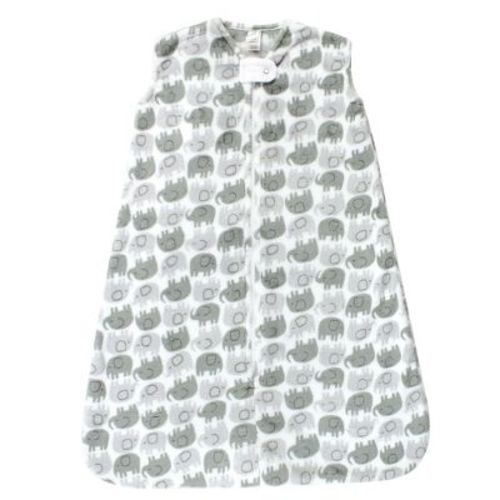 Hudson Baby Plush Sleeveless Sleeping Bag, Sack, Blanket, Elephants, 12-18 Months