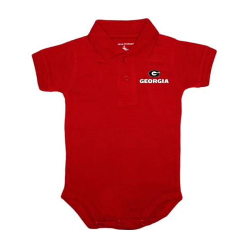 University of Georgia Infant Polo Bodysuit