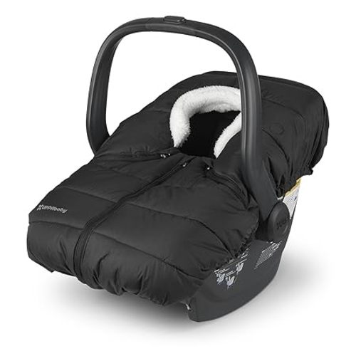 UPPAbaby CozyGanoosh for Aria and Mesa Infant Car Seat Carriers/Ultra-Plush, Weather-Proof/Charcoal