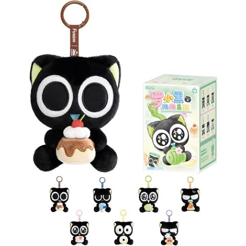 Luo Xiaohei Plush Blind Box, Cute Anime Figures Keychain Bag Charm