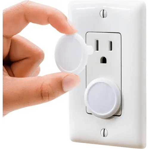 Outlet Covers Baby Proofing (50 Pack) Safe & Secure Electric Plug Protectors | Sturdy Childproof Socket Covers for Home & Office | Easy Installation | Protect Toddlers & Babies | White