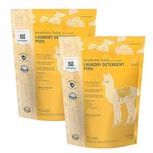 Amazon.com: Grab Green Baby Laundry Detergent Pods, 50 Count, Dreamy Rosewood, Plant and Mineral Based, Formulated to Tackle Growing Baby (5 Months and Older) Laundry Stains