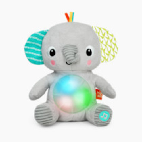 Bright Starts Hug-a-Bye Baby Elephant Stuffed Animal & Soft Toy Soother