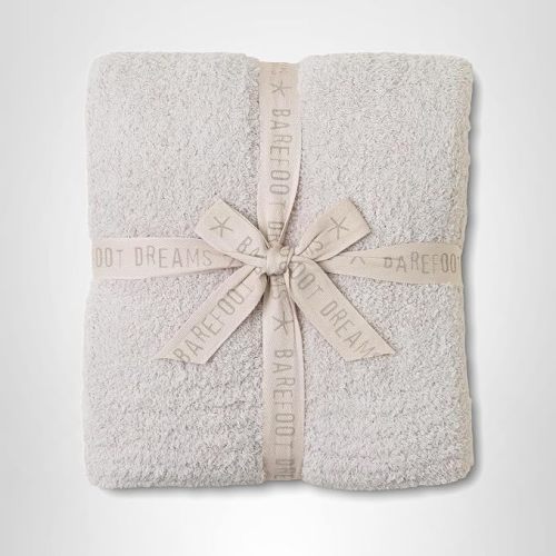 Barefoot Dreams® CozyChic® Throw, Stone, 54"x72"