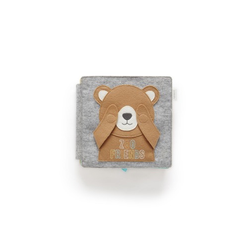 Purebaby Felt Activity Book Zoo Friends