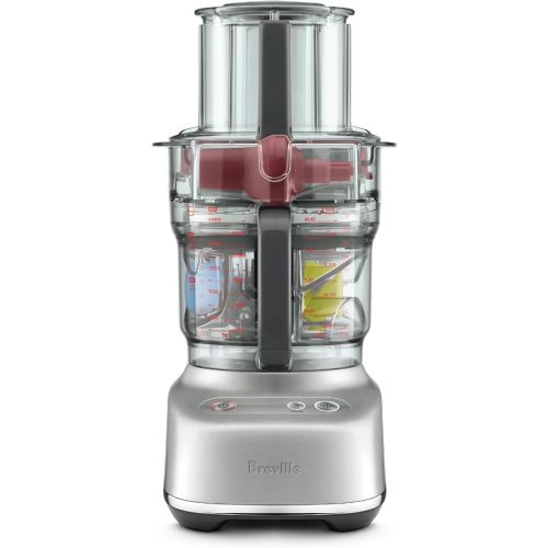 Breville BFP638 Paradice 9 Cup Food Processor and Dicer, Small, Brushed Stainless Steel