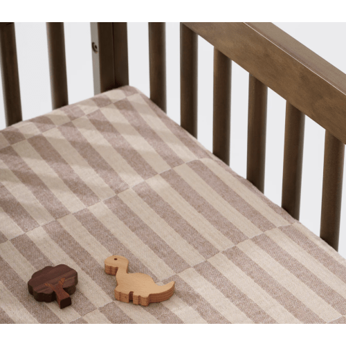 Babyletto All-Stages Bassinet Sheet in GOTS Certified Organic Muslin Cotton