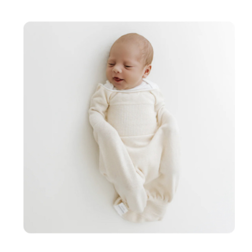Organic Cotton Swaddle Sleep Sack - Large (12-18 pounds)