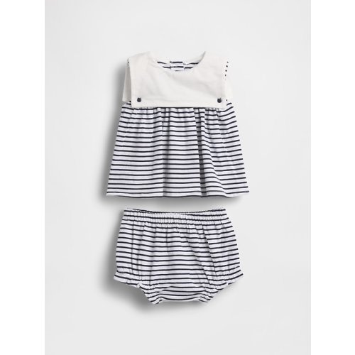 Baby Organic Cotton Sailor Outfit Set