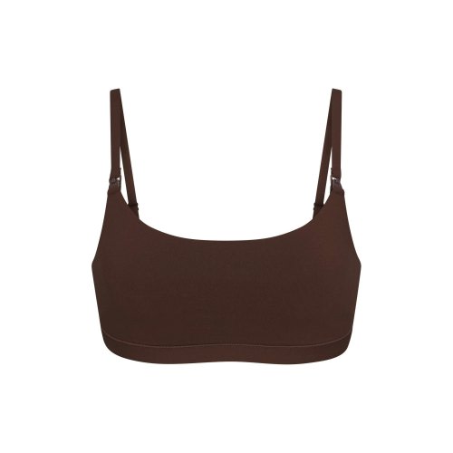 FITS EVERYBODY MATERNITY PUMPING SCOOP BRALETTE | COCOA | SKIMS