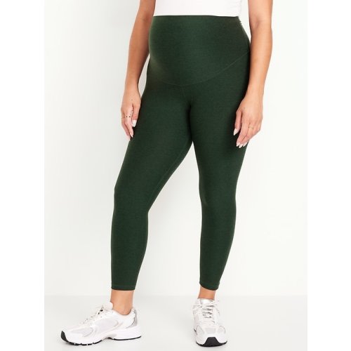Maternity Full-Panel CloudComfy 7/8 Leggings | Old Navy