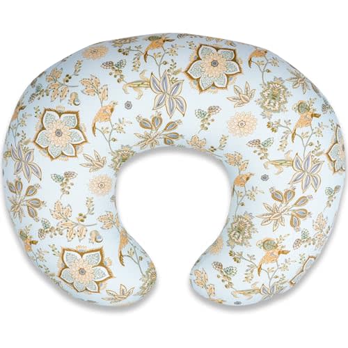 Nursing Pillow & Breastfeeding Pillow – Ergonomic C-Shape for Breastfeeding & Bottle Feeding, Standard Size Breathable with Washable Cover, Hypoallergenic,Tummy Time & Sitting Support (0-12Months)