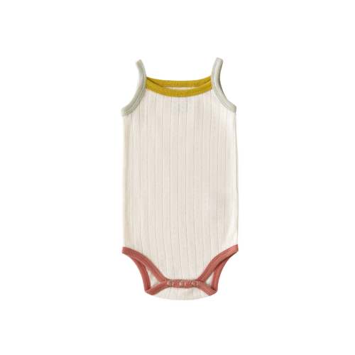 Pointelle Sleeveless One-Piece - Rainbow – Pehr