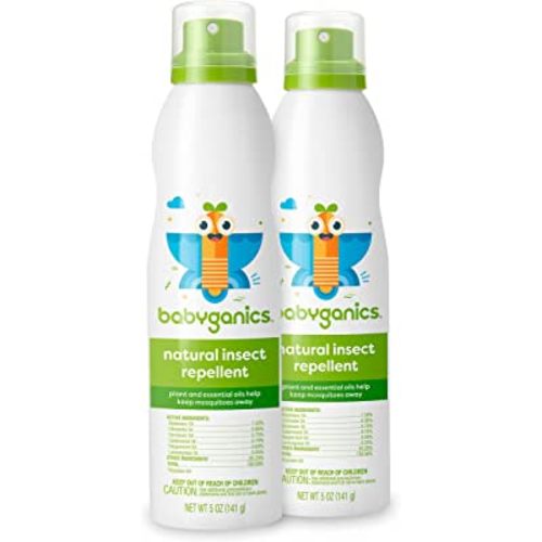 Babyganics Kids Continuous Insect Spray 5oz, 2 Pack