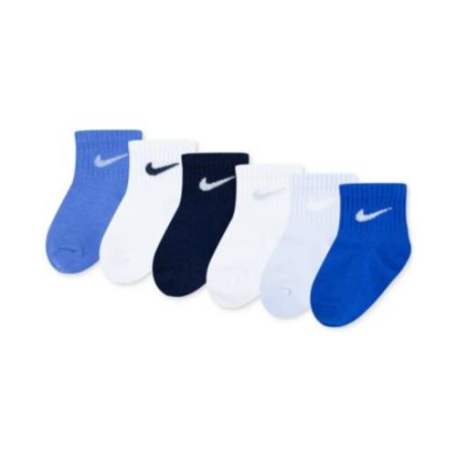 Baby and Toddler Logo Socks, Pack of 6