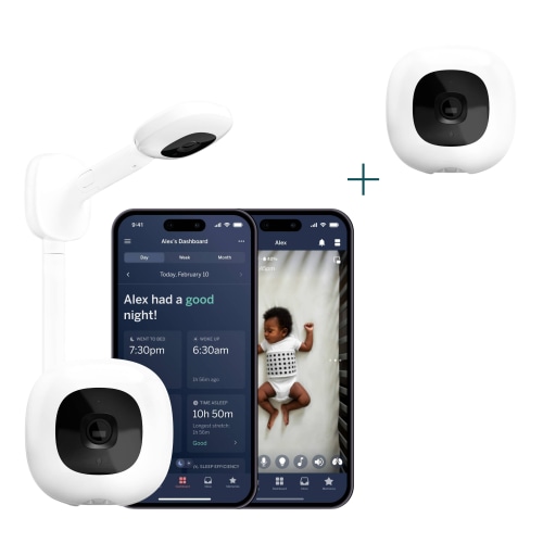 Nanit Pro Smart Baby Monitor & Wall Mount w/ extra Camera Bundle