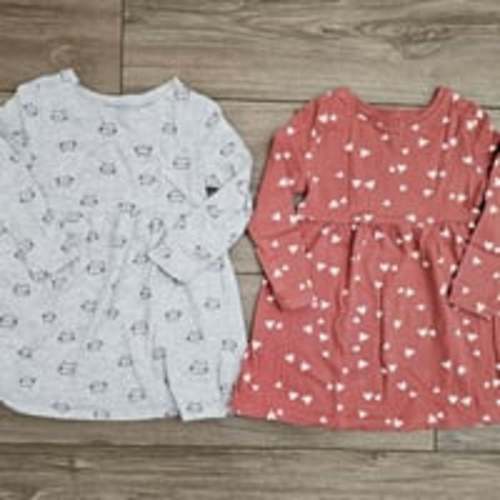 2 Old Navy Fit and Flare Toddler Girl Dresses 2T