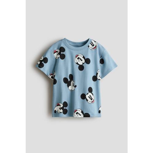 COTTON T-SHIRT WITH PRINTED MOTIF
