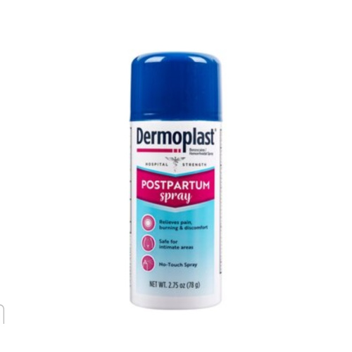Dermoplast Postpartum Pain Relief Spray, 2.75 OZ - CVS Pharmacy