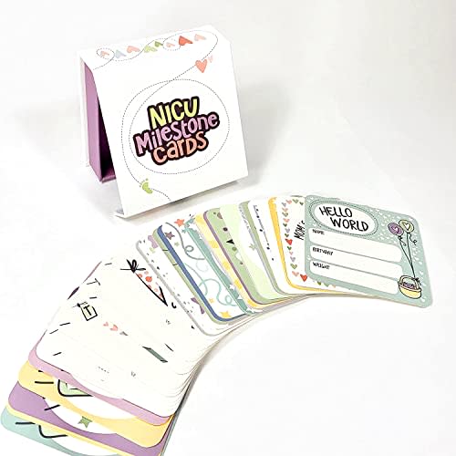 NICU Photo Cards from Every Tiny Thing - Celebrate The Special Milestone Moments in The Neonatal Intensive Care Unit