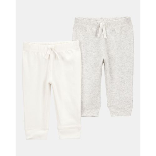 Baby 2-Pack Pull-On Pants - Ivory - Carter's | Carter's