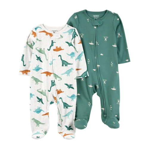 Nb Carter's Child of Mine Baby Boy, Sleep 'n Play, 2-Pack, Sizes Preemie-6/9 months