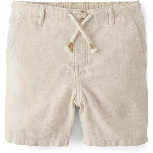 Gymboree Boys' and Toddler Linen Chino Shorts