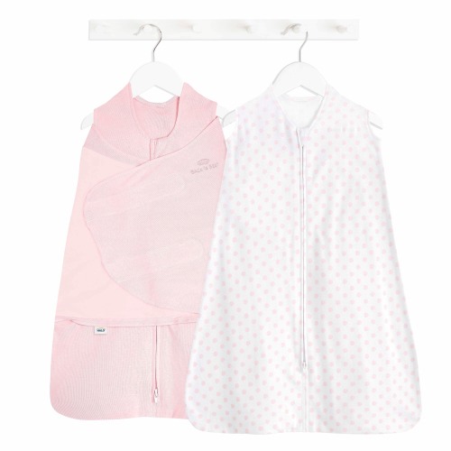 Strawberry Swaddle + Wearable Baby Blanket | HALO