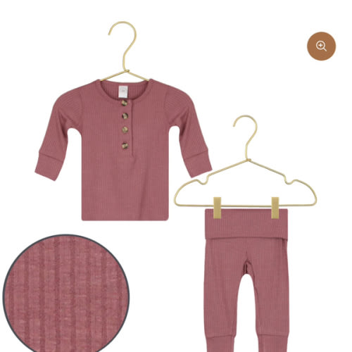 Marjorie Ribbed Top + Bottoms