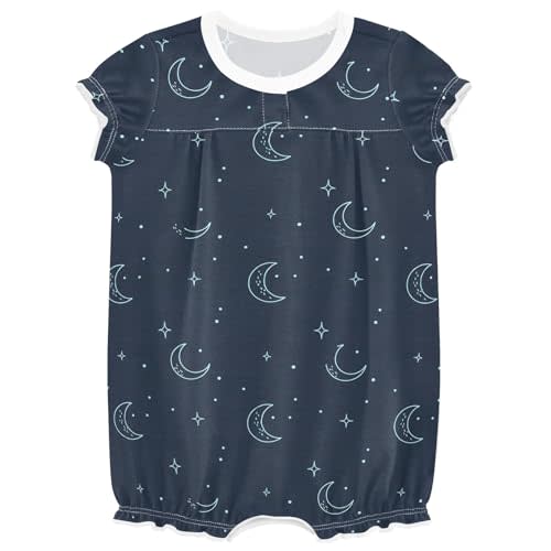 Baby Girls Bubble Rompers Summer Bodysuit Lantern Sleeve One Piece Clothes Outfits for Newborn Infant 0-24 Months