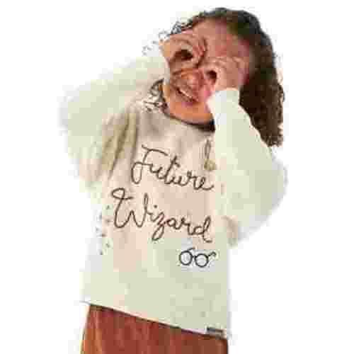 Modern Moments x Harry Potter Toddler Neutral Sweater, Sizes 12M-5T