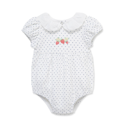 Strawberry Knit Bubble & Headband