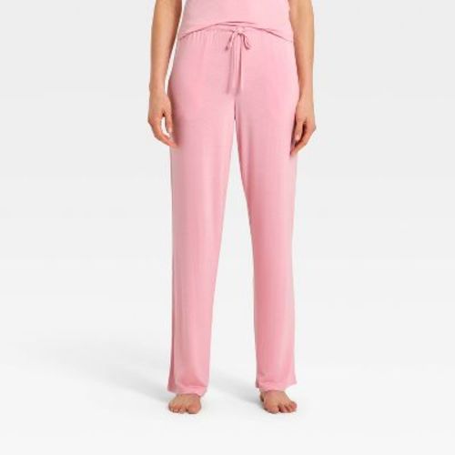 Women's Jersey Pajama Pants - Auden™ Pink M