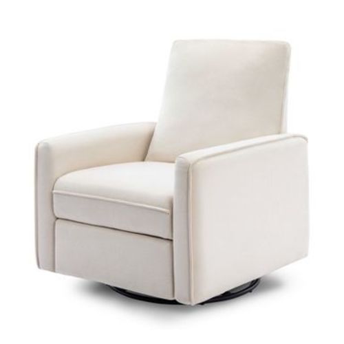 daVinci Penny Recliner and Swivel Glider - Performance Cream Eco-Weave