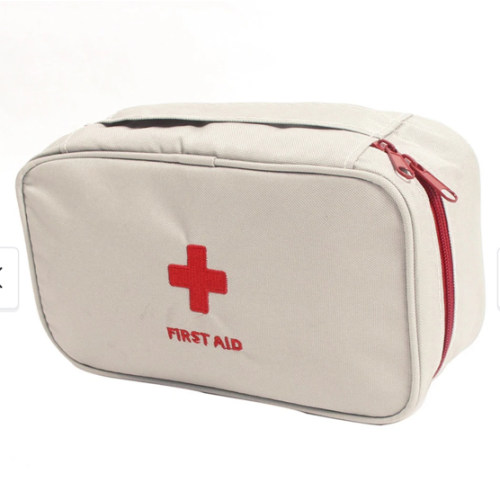 First Aid (Bag Only) Travel Camping Hiking Medic Emergency First Aid Empty Kit Storage Bag - 9.6" x 5.5" x 3"(L*W*H)