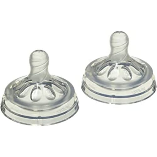 Philips AVENT Natural Baby Bottle Medium Flow Nipple 3M+, One Size, 2 Count